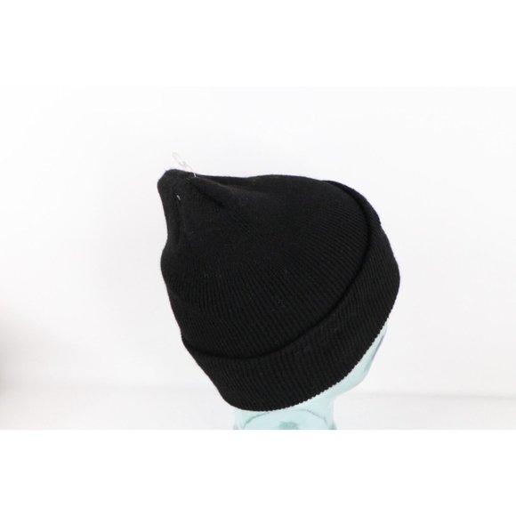 NOS Vintage 90s Streetwear Womens Virgo Zodiac Sign Spell Out Knit Beanie Hat main image 5